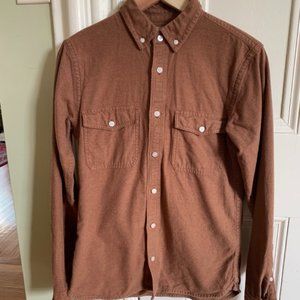 Casual Everlane Men's Brushed Flannel Button Down (XS)